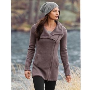 Athleta Chill Factor Sweater Coat
